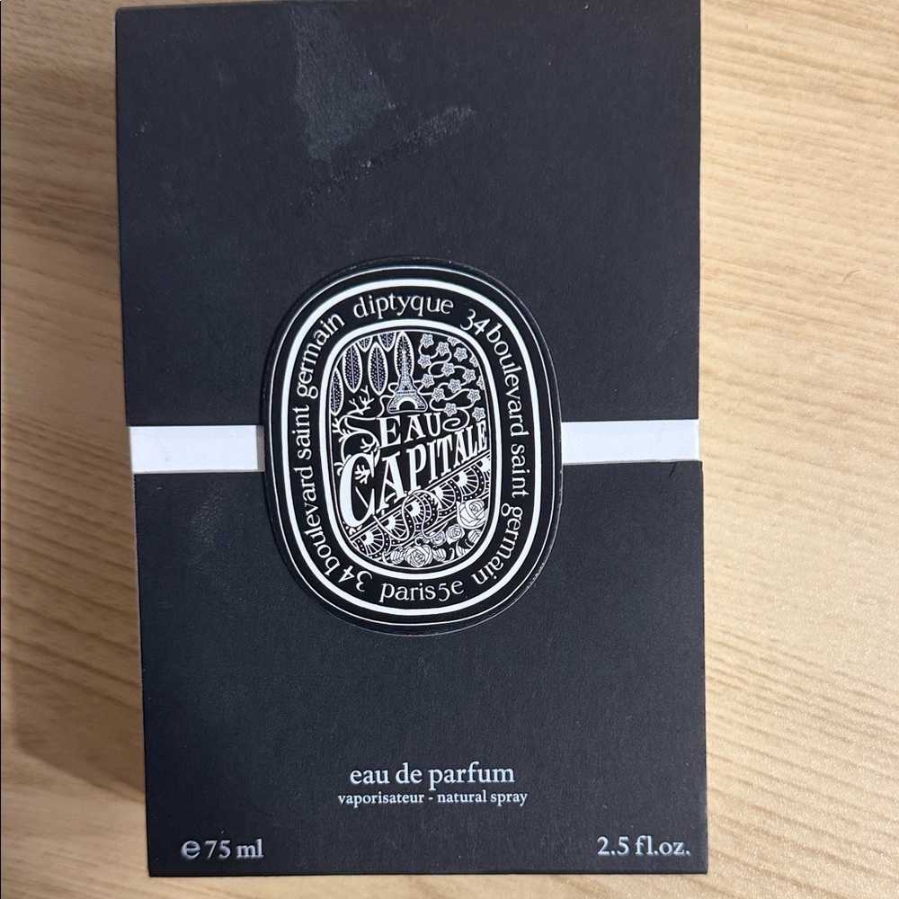 Diptyque Eau Capitale Perfume in Black Box brand new